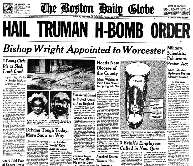 What If Truman Hadn T Ordered The H Bomb Crash Program Restricted Data