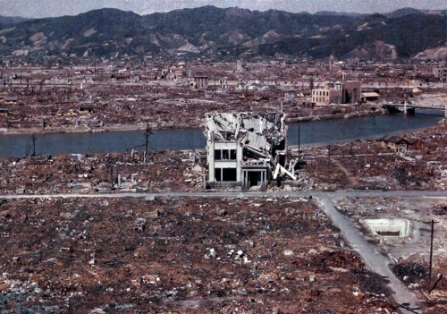 Hiroshima in color, March 1946