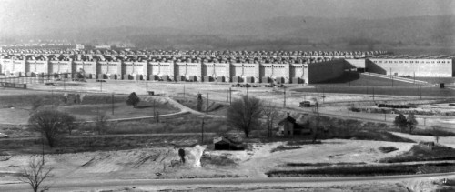 The K-25 gaseous diffusion plant: the single largest and most expensive Manhattan Project site.