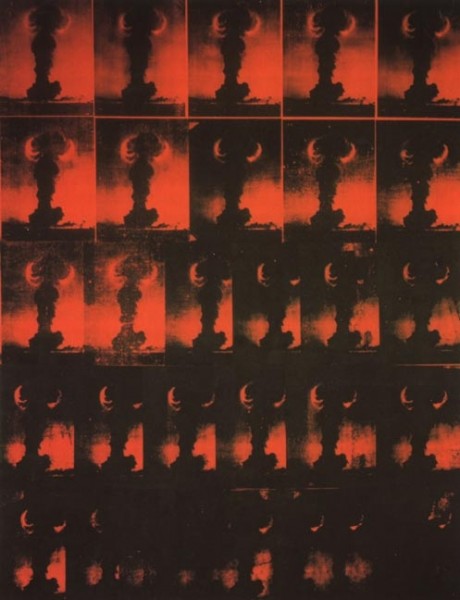 "Atomic Bomb," Andy Warhol, 1965.