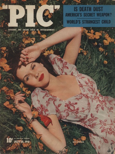PIC magazine 1941 - Campbell - Death Dust - cover