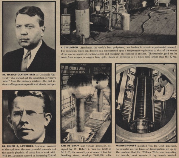 PIC magazine 1941 - death dust - scientists