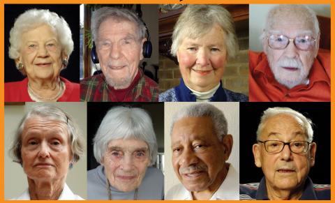 Several of the still-living Manhattan Project veterans/