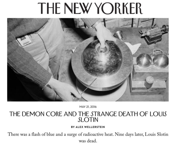 Demon Core New Yorker Screenshot