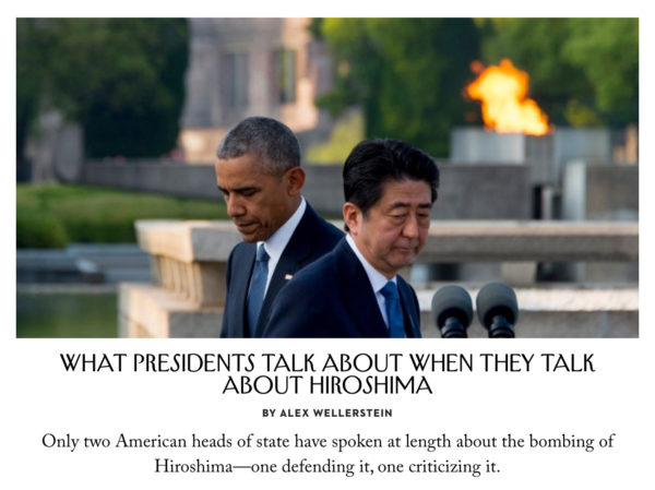 What Presidents Talk About When the Talk About Hiroshima - Screenshot